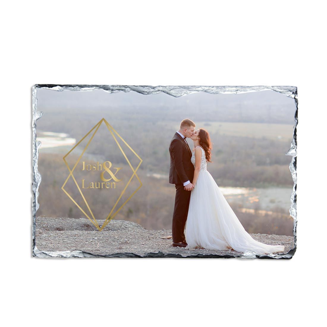 Sublimation Photo Slate Rock Plaque
