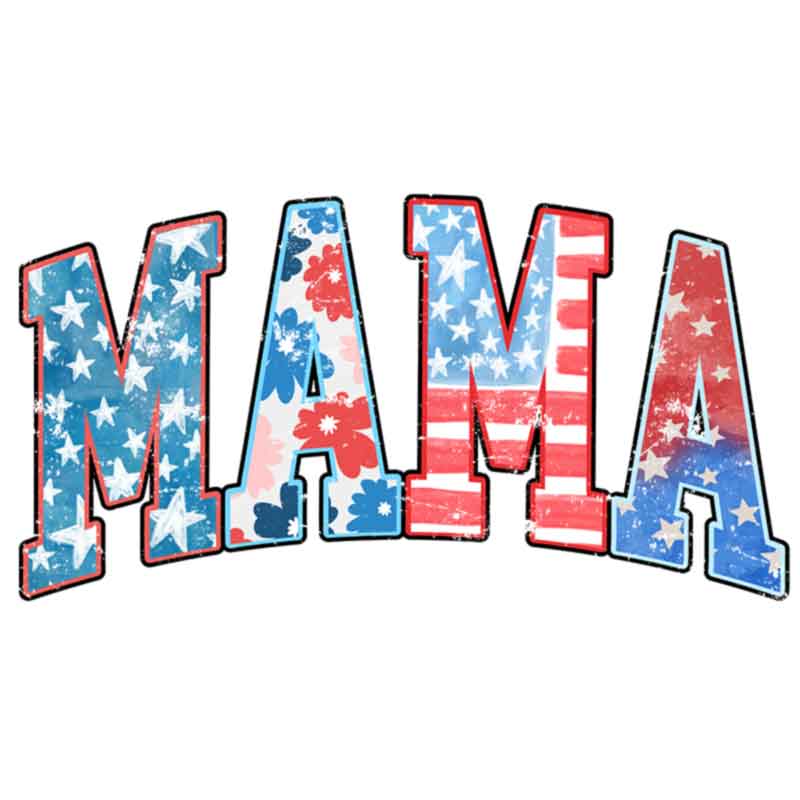 American Mama Retro(DTF Transfer)