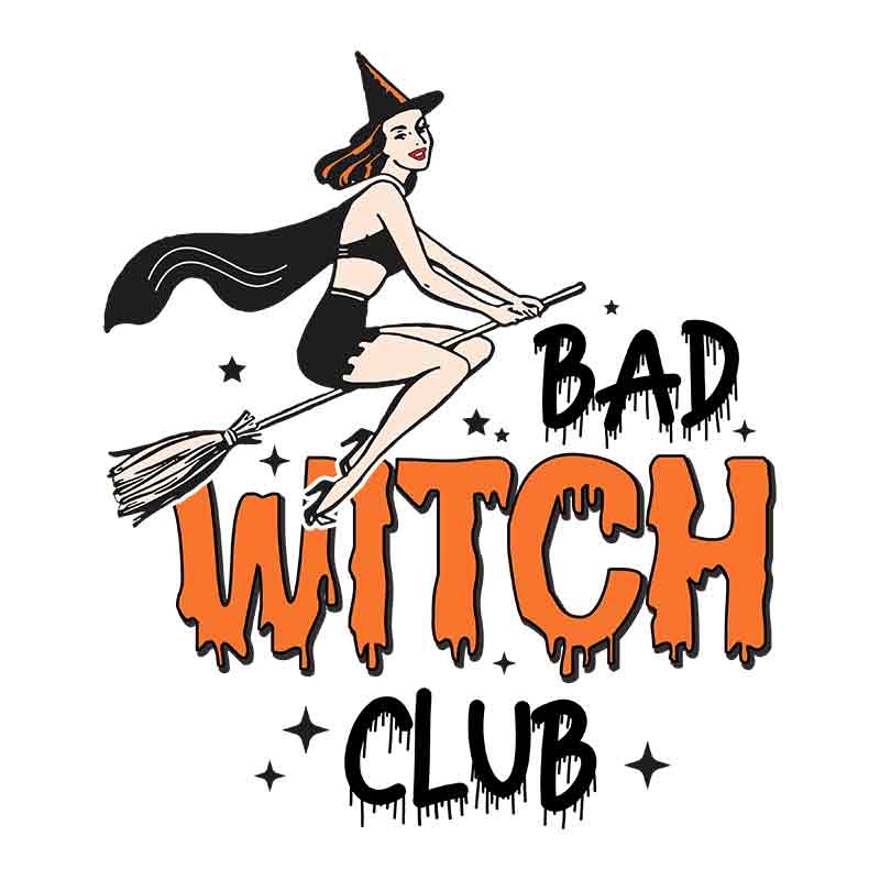 Bad Witch Club (DTF Transfer)