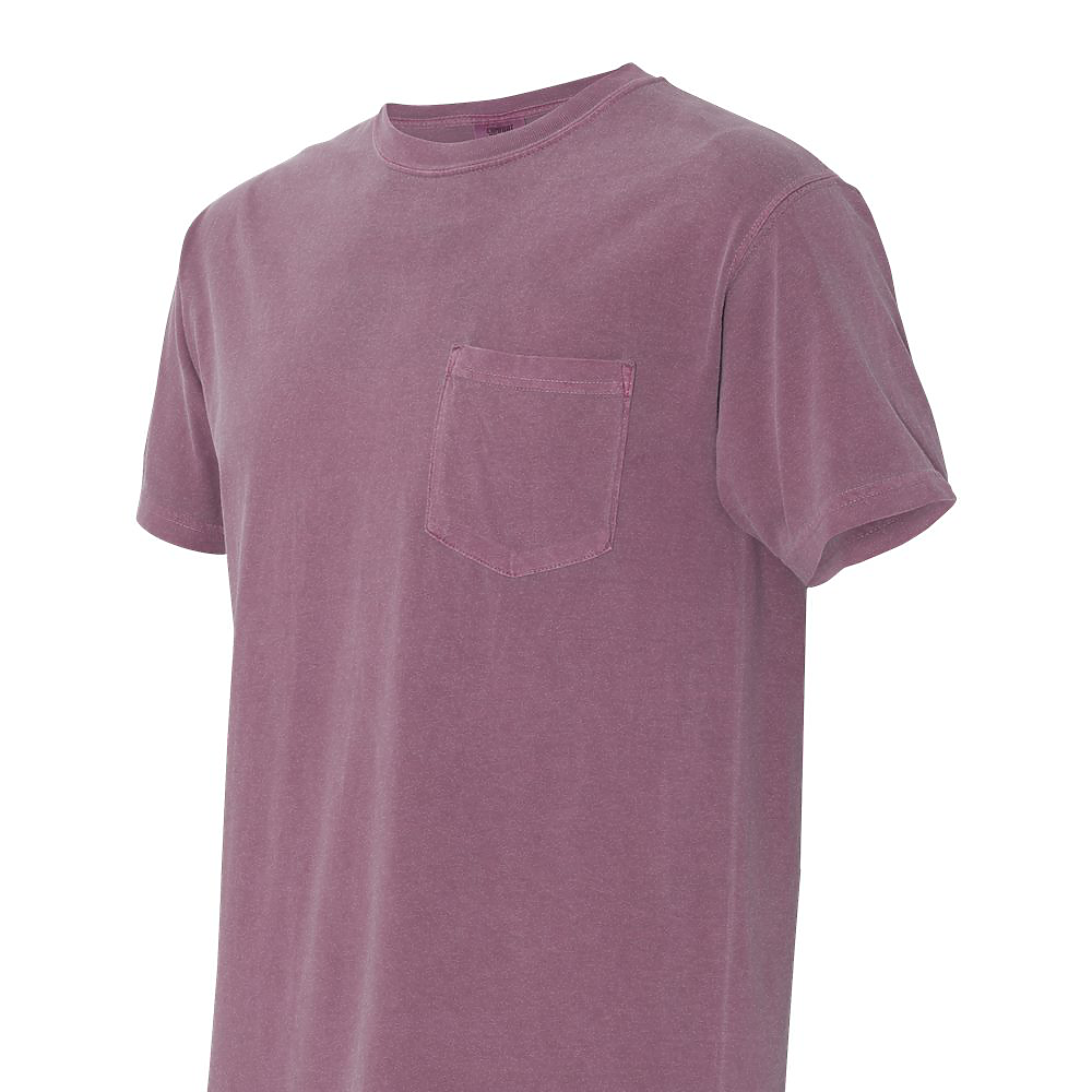 Comfort Color Unisex Pigment Dyed Short Sleeve Pocket T-Shirt