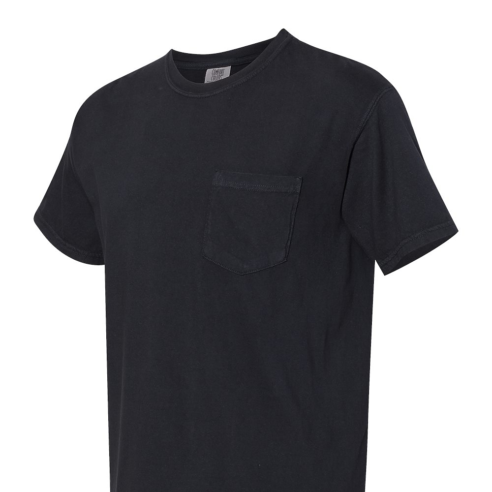Comfort Color Unisex Pigment Dyed Short Sleeve Pocket T-Shirt