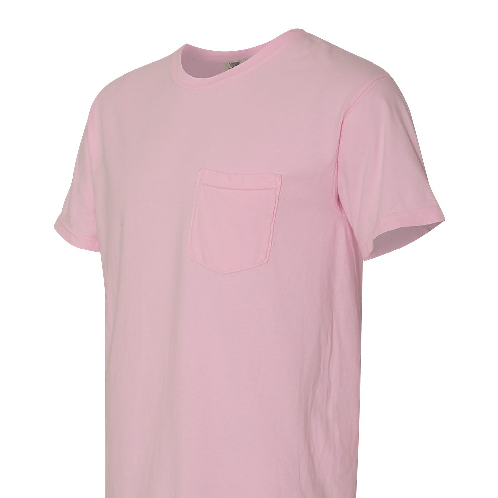 Comfort Color Unisex Pigment Dyed Short Sleeve Pocket T-Shirt