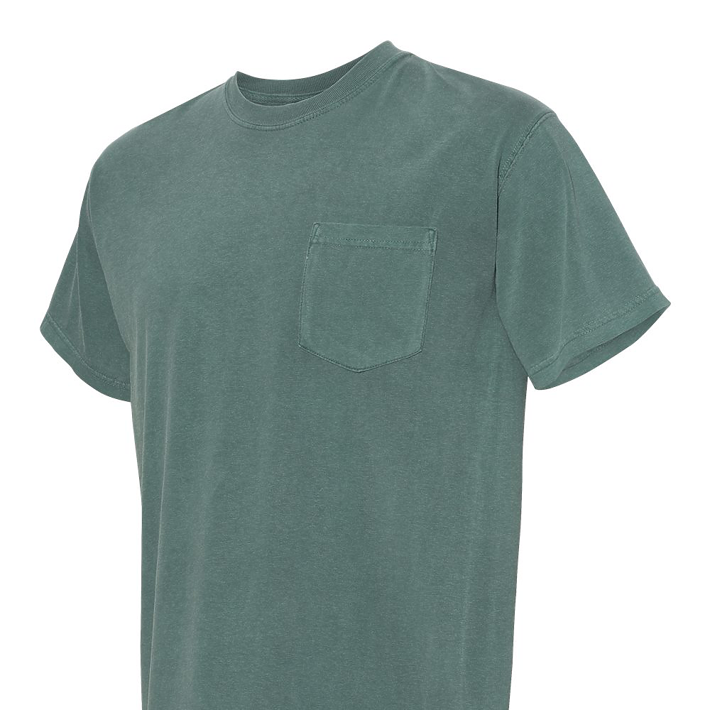 Comfort Color Unisex Pigment Dyed Short Sleeve Pocket T-Shirt