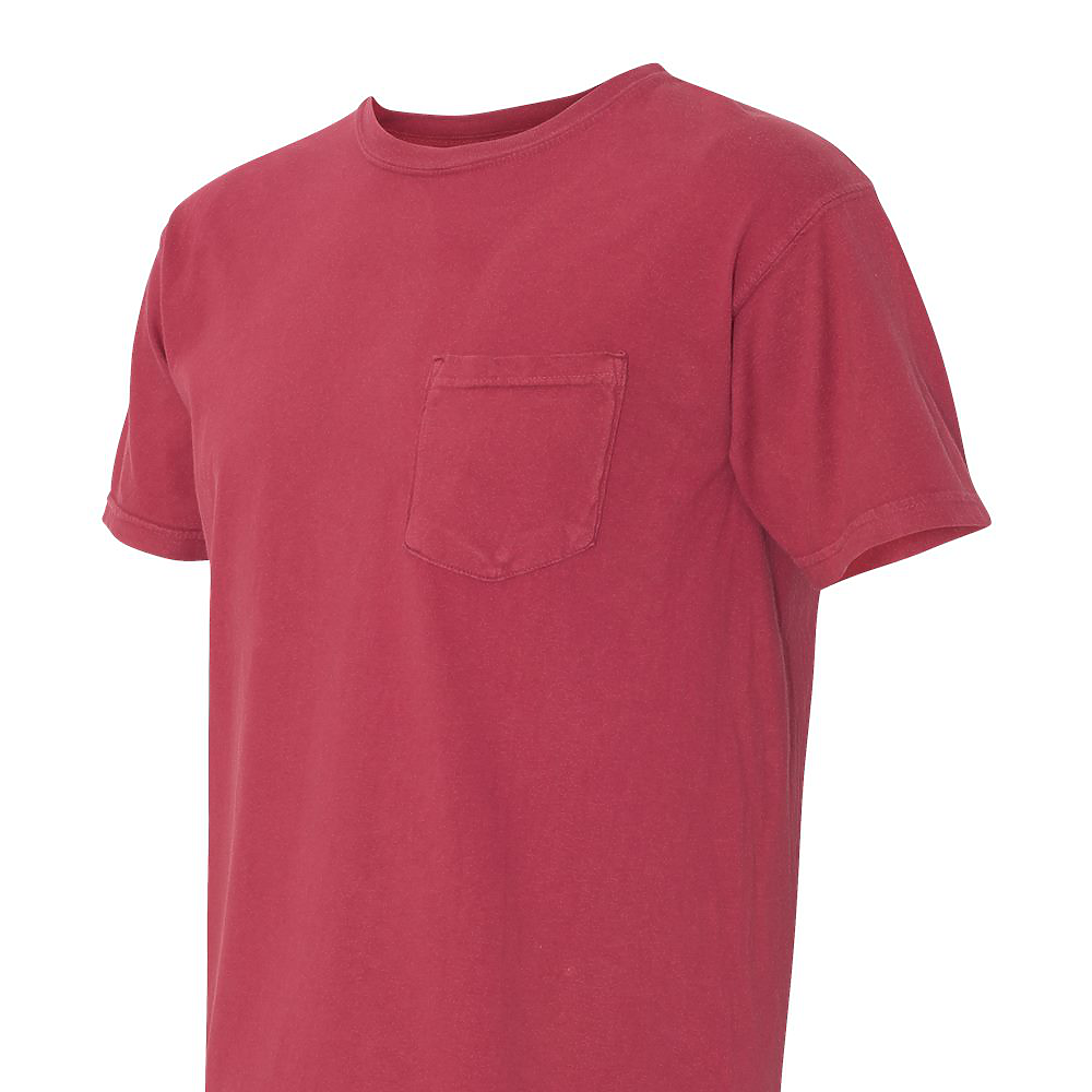 Comfort Color Unisex Pigment Dyed Short Sleeve Pocket T-Shirt