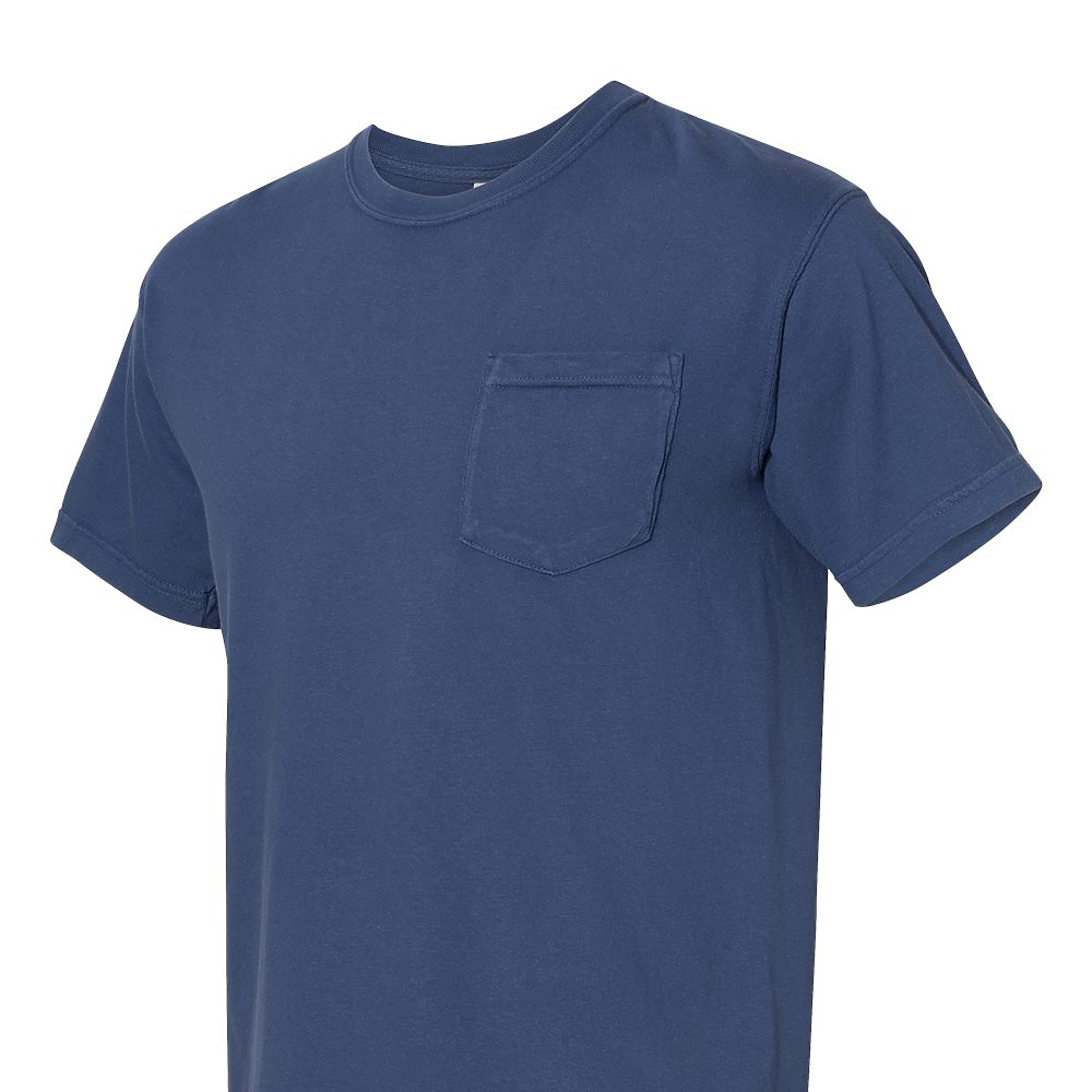 Comfort Color Unisex Pigment Dyed Short Sleeve Pocket T-Shirt