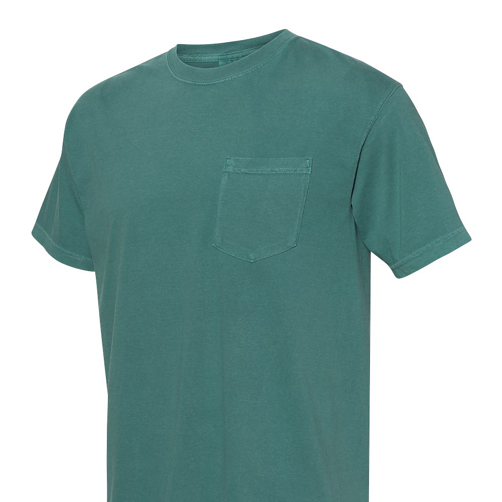 Comfort Color Unisex Pigment Dyed Short Sleeve Pocket T-Shirt