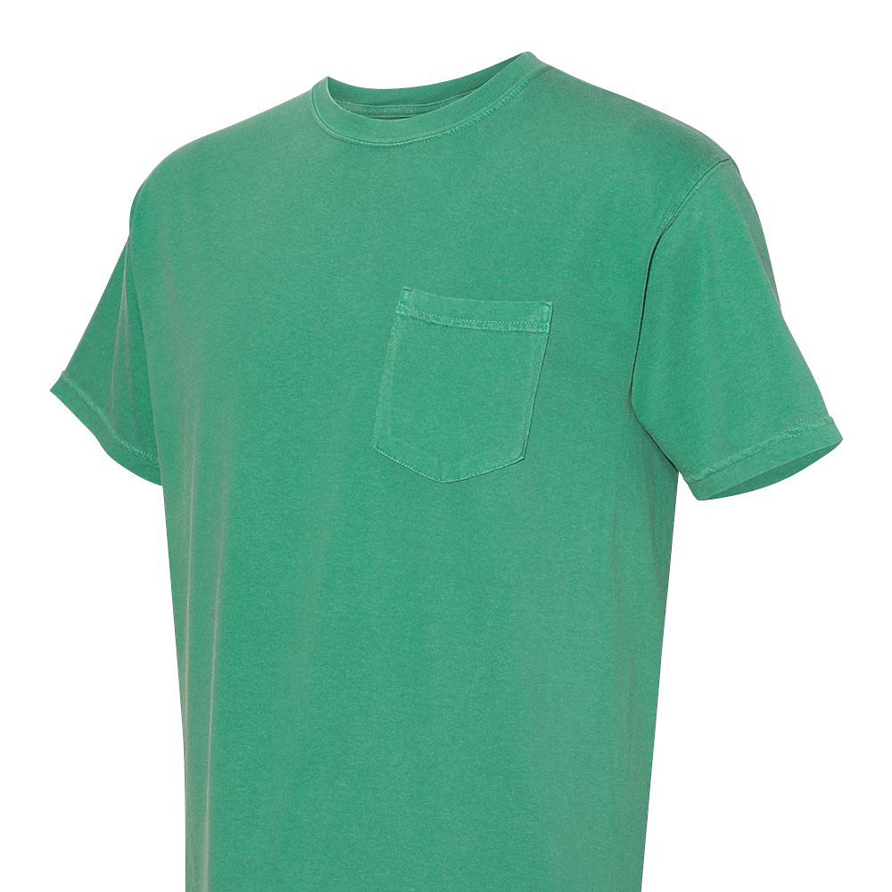 Comfort Color Unisex Pigment Dyed Short Sleeve Pocket T-Shirt