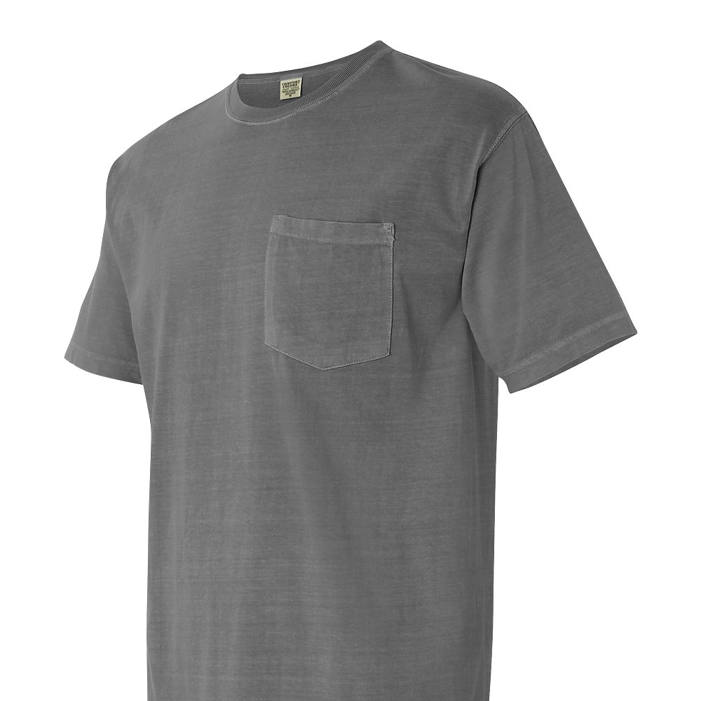 Comfort Color Unisex Pigment Dyed Short Sleeve Pocket T-Shirt