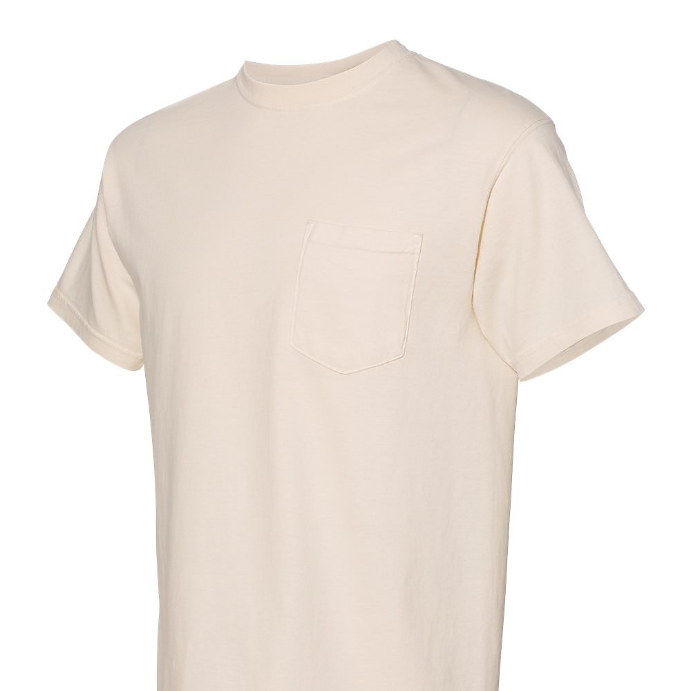 Comfort Color Unisex Pigment Dyed Short Sleeve Pocket T-Shirt