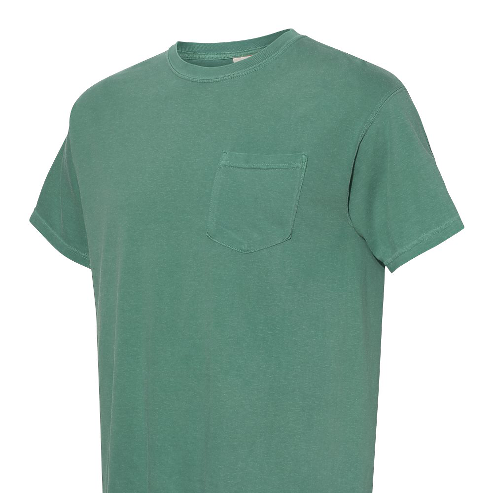 Comfort Color Unisex Pigment Dyed Short Sleeve Pocket T-Shirt