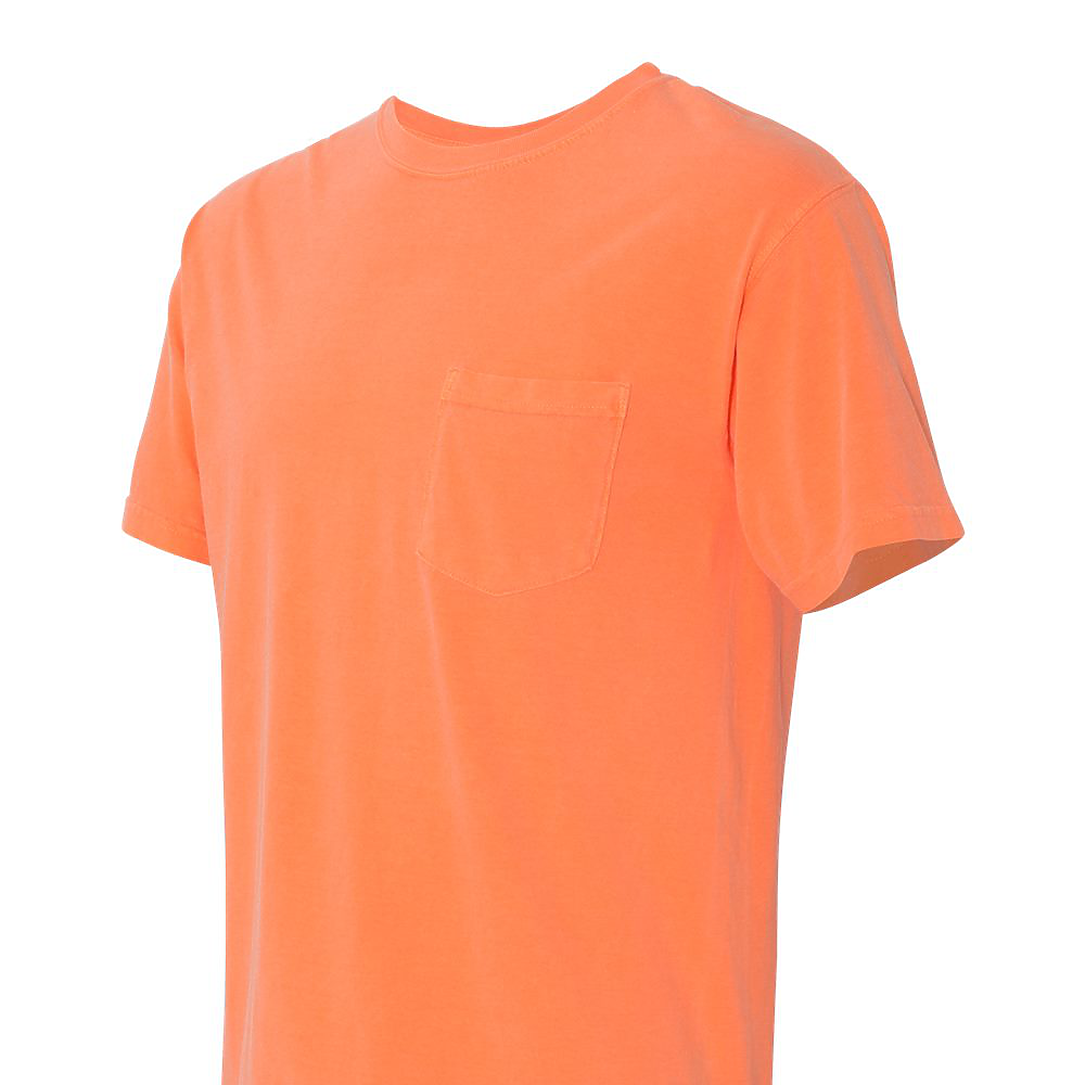 Comfort Color Unisex Pigment Dyed Short Sleeve Pocket T-Shirt