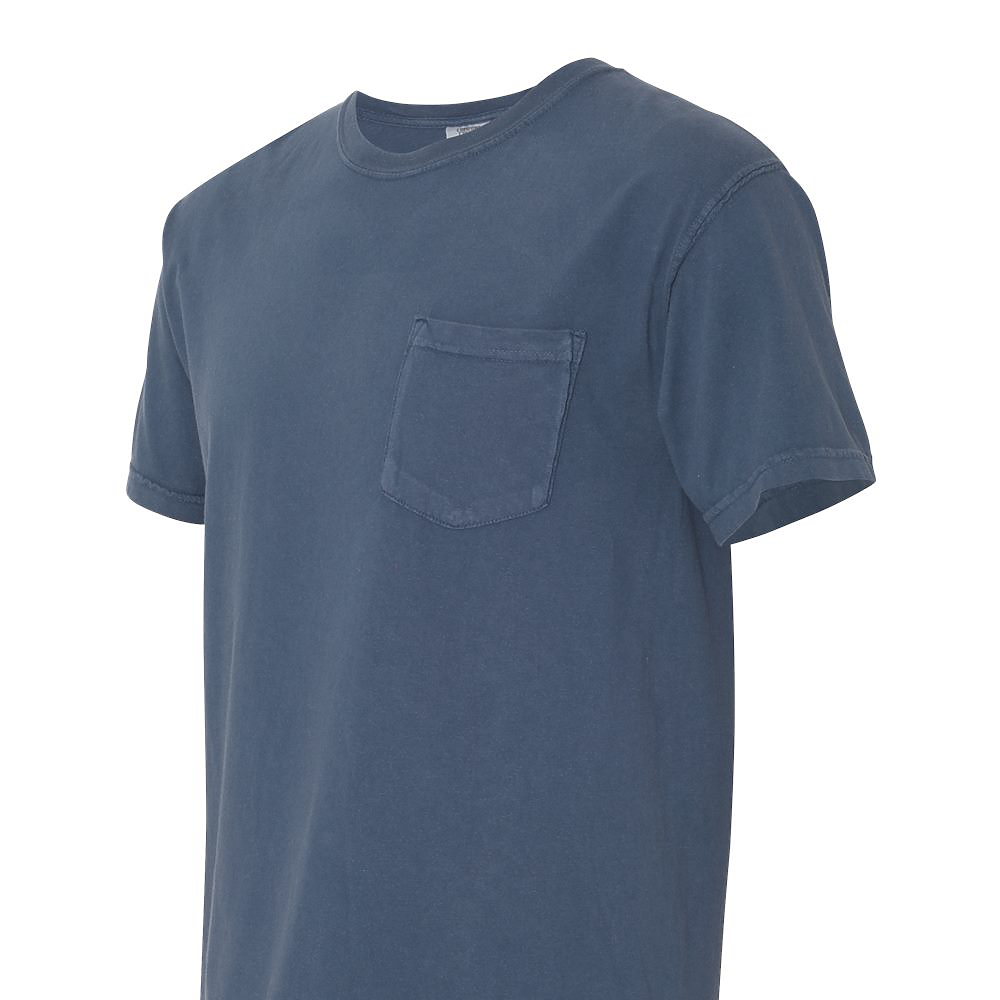 Comfort Color Unisex Pigment Dyed Short Sleeve Pocket T-Shirt