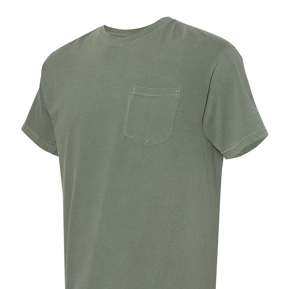 Comfort Color Unisex Pigment Dyed Short Sleeve Pocket T-Shirt
