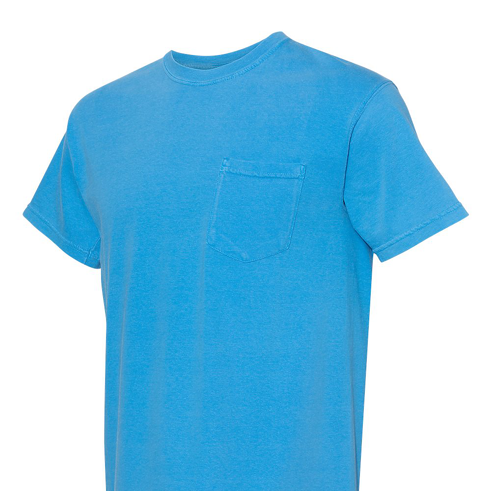 Comfort Color Unisex Pigment Dyed Short Sleeve Pocket T-Shirt