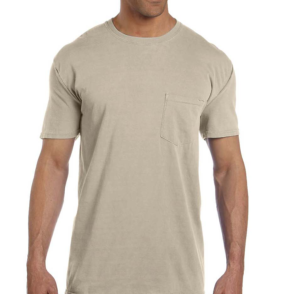 Comfort Color Unisex Pigment Dyed Short Sleeve Pocket T-Shirt