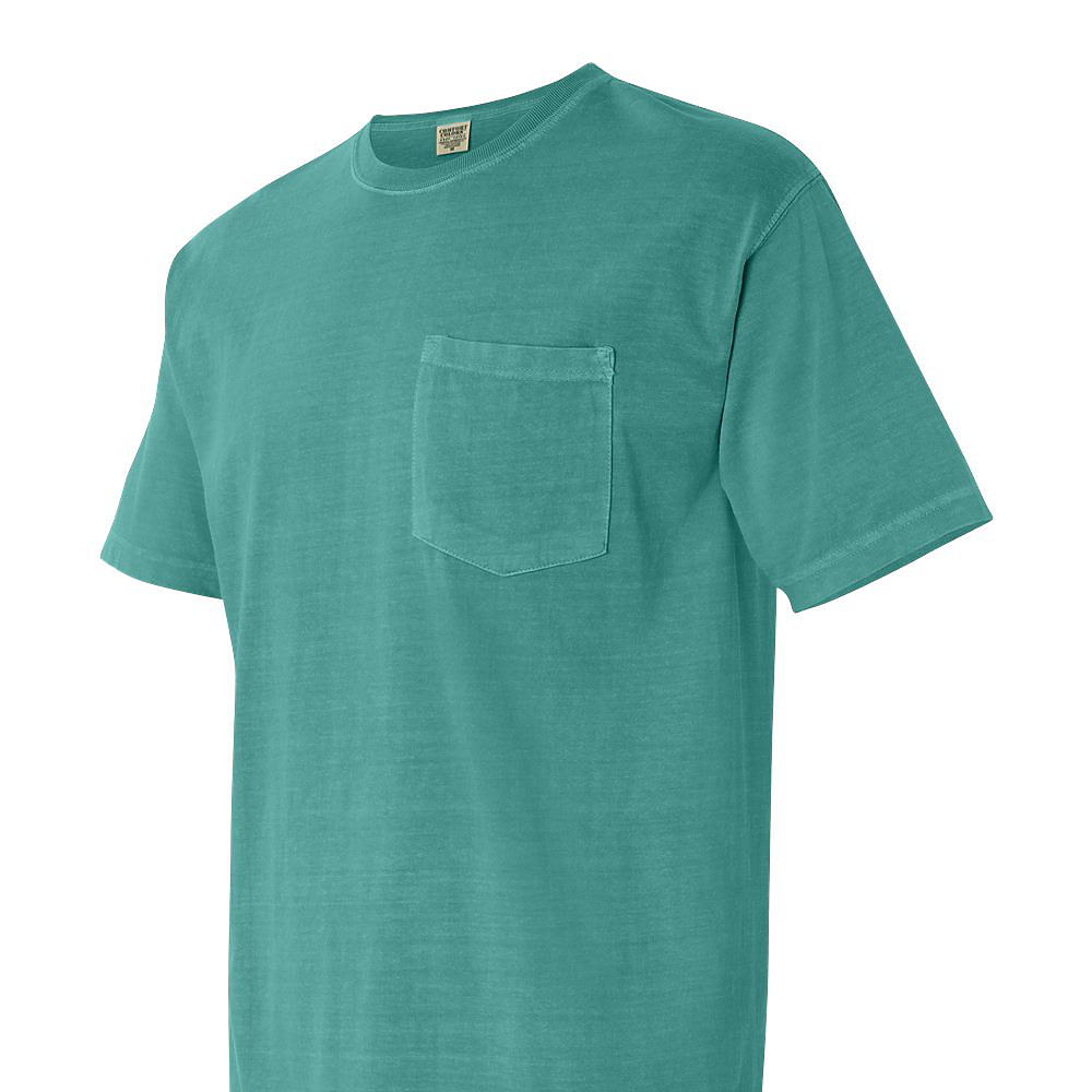 Comfort Color Unisex Pigment Dyed Short Sleeve Pocket T-Shirt