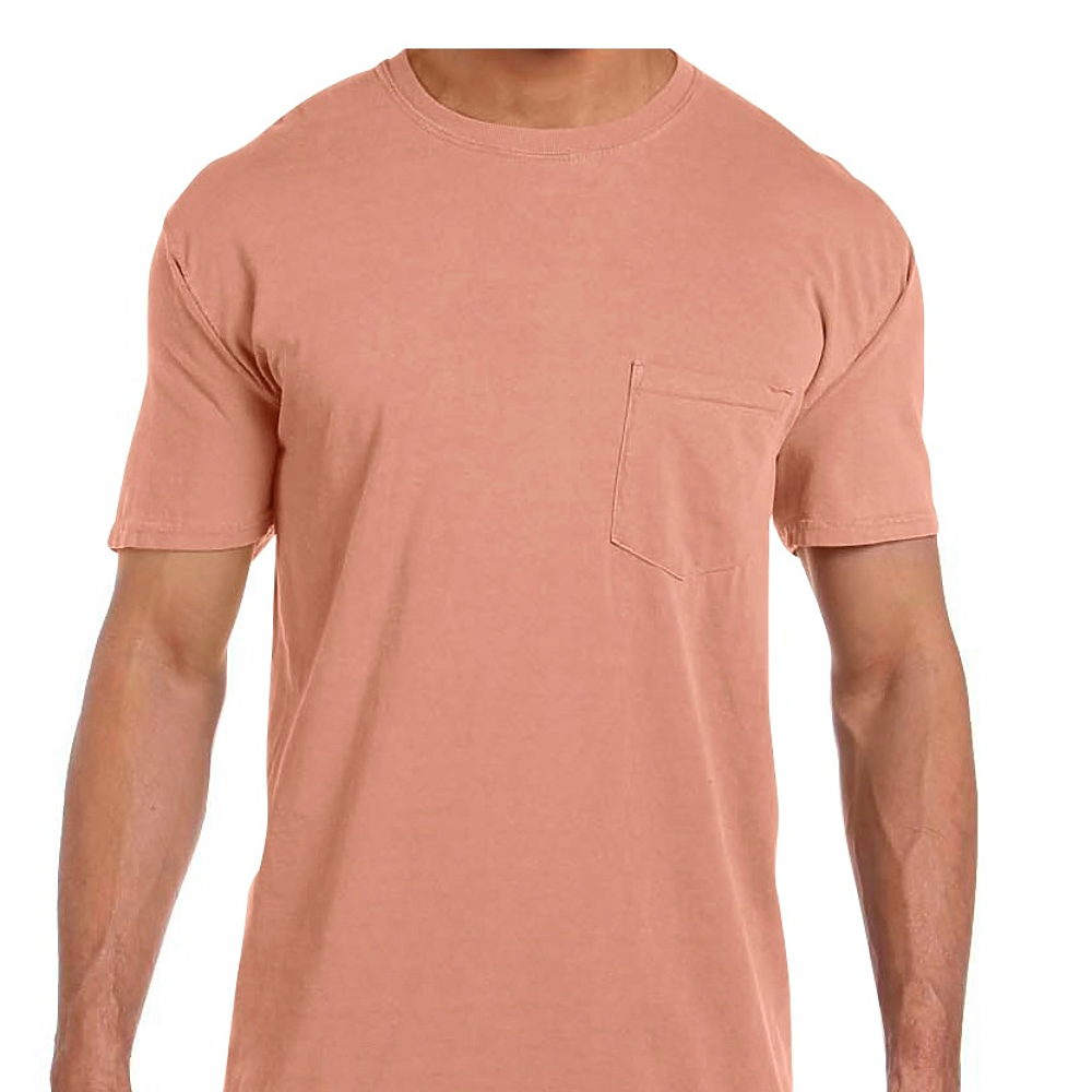 Comfort Color Unisex Pigment Dyed Short Sleeve Pocket T-Shirt