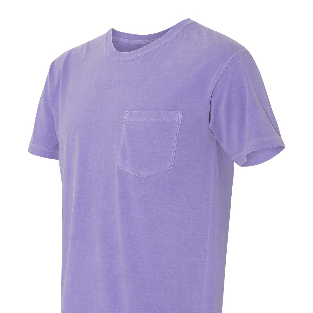 Comfort Color Unisex Pigment Dyed Short Sleeve Pocket T-Shirt