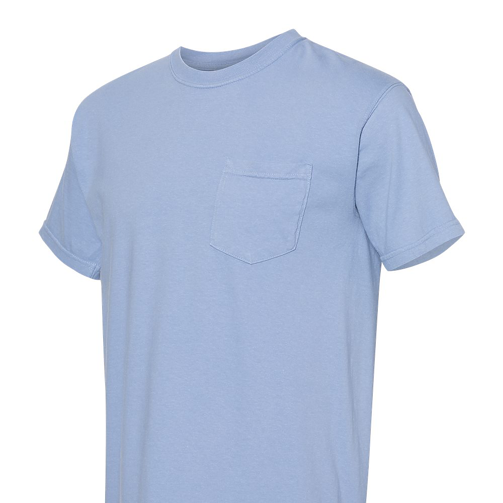 Comfort Color Unisex Pigment Dyed Short Sleeve Pocket T-Shirt
