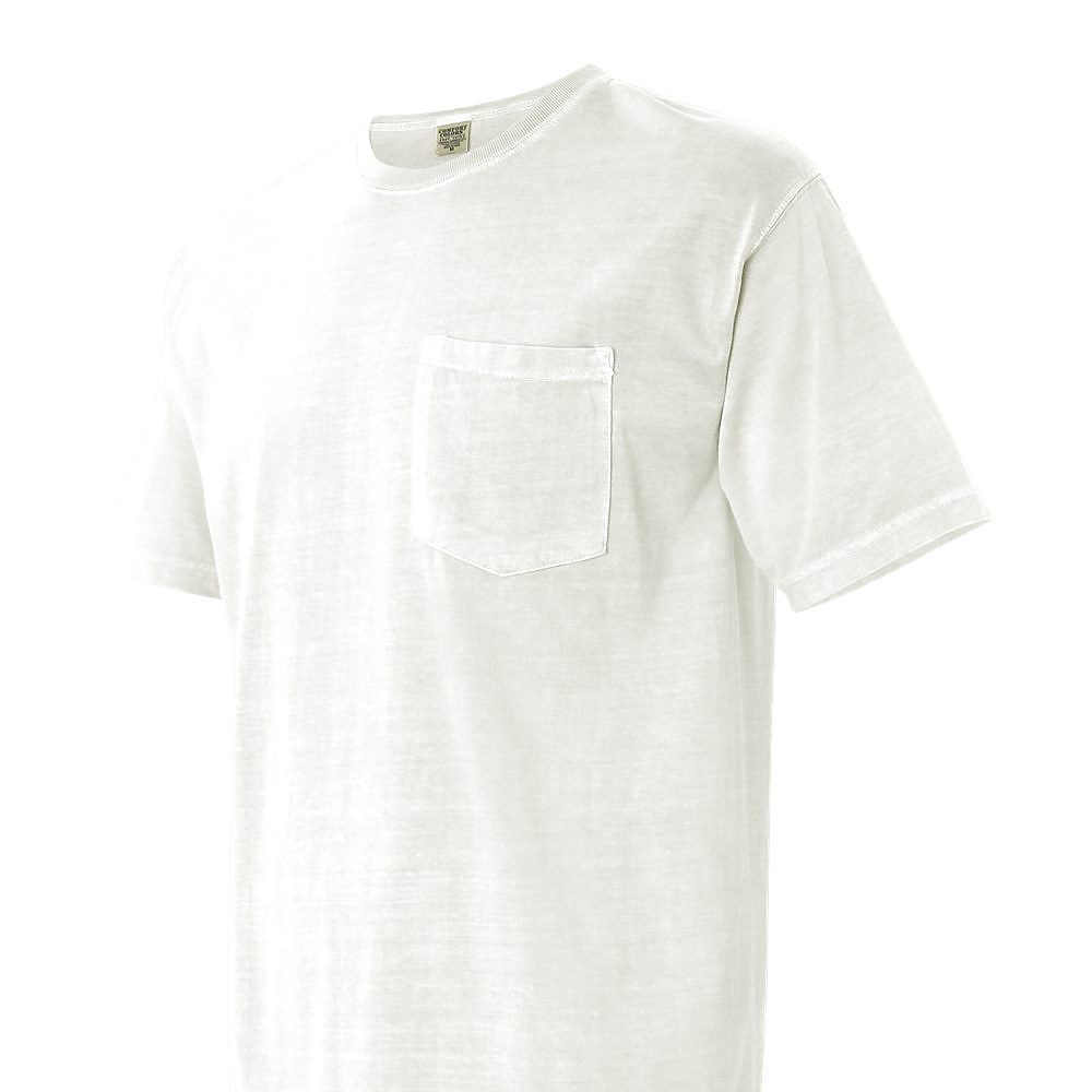 Comfort Color Unisex Pigment Dyed Short Sleeve Pocket T-Shirt