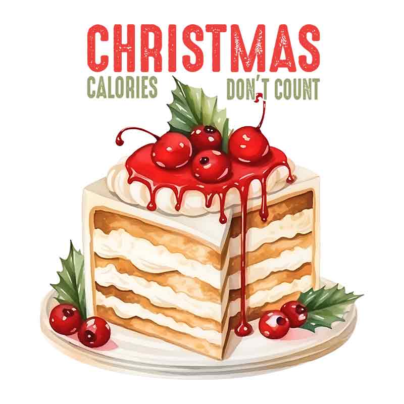 Christmas Calories Dont Count (DTF Transfer)