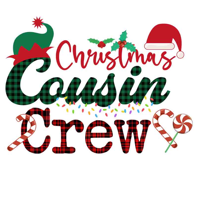 Christmas Cousin Crew (DTF Transfer)