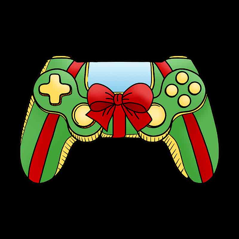 Controller Christmas Present (DTF Transfer)