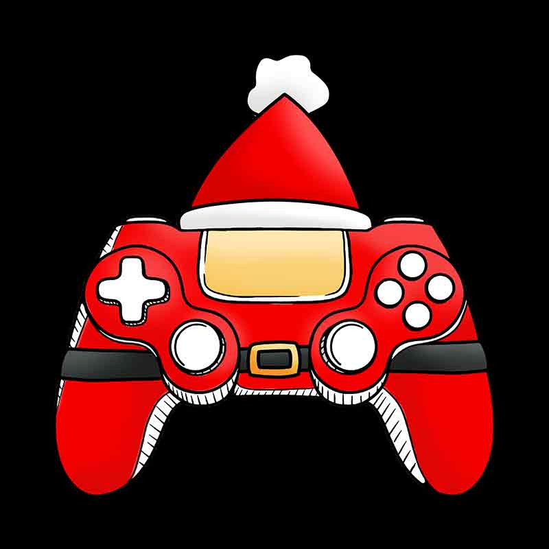 Controller Christmas Santa (DTF Transfer)