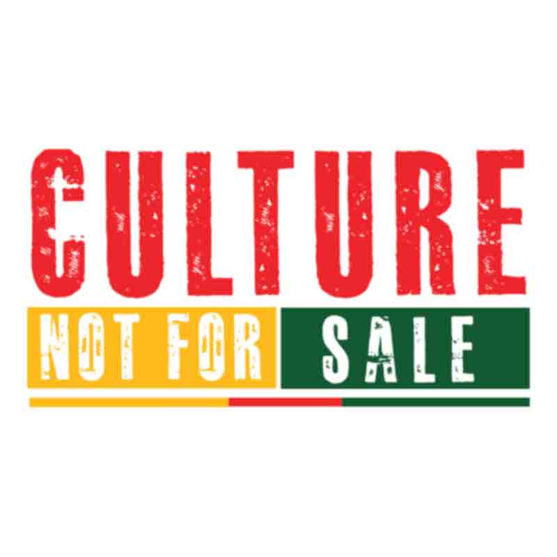 Culture Not For Sale Color Blocks (DTF Transfer)