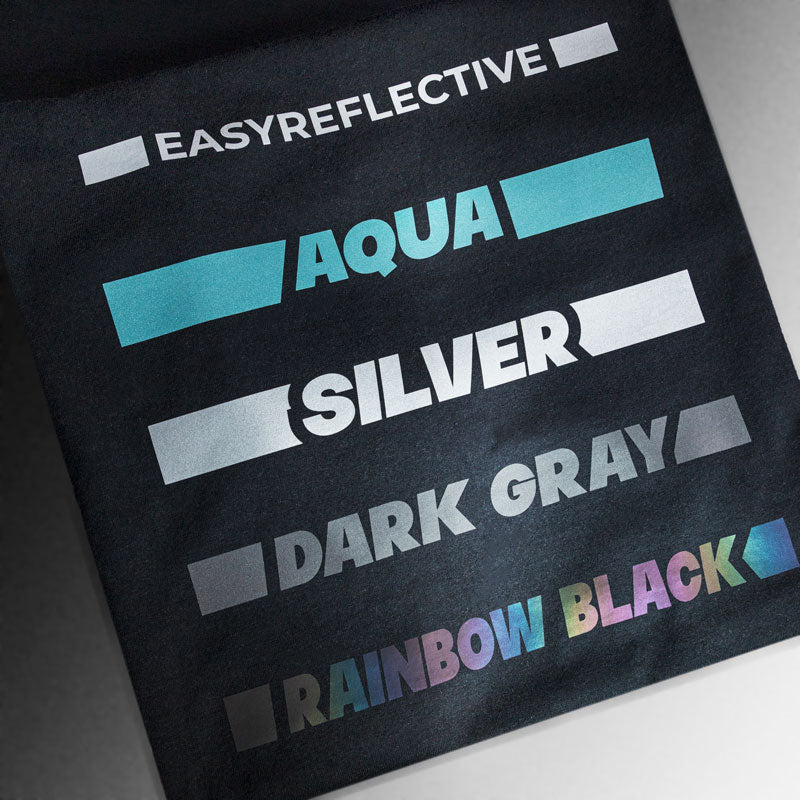 Aqua Siser EasyReflective Heat Transfer Vinyl (HTV)