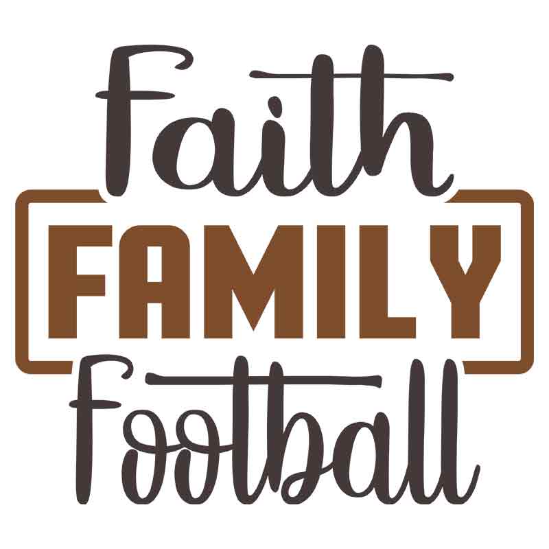 Faith Family Football #1 (DTF Transfer)