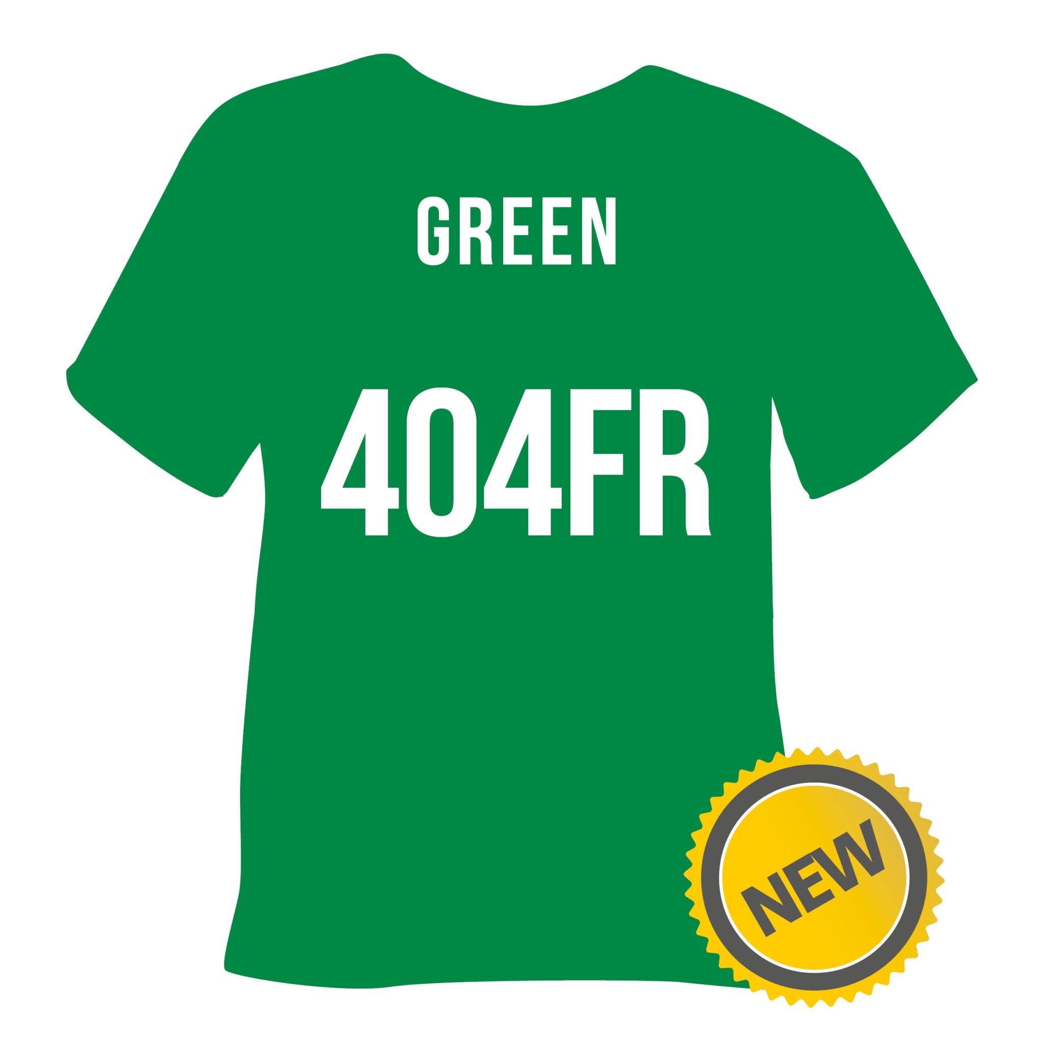 404FR Green POLI-FLEX® FLAME RETARDANT Heat Transfer Vinyl color swatch