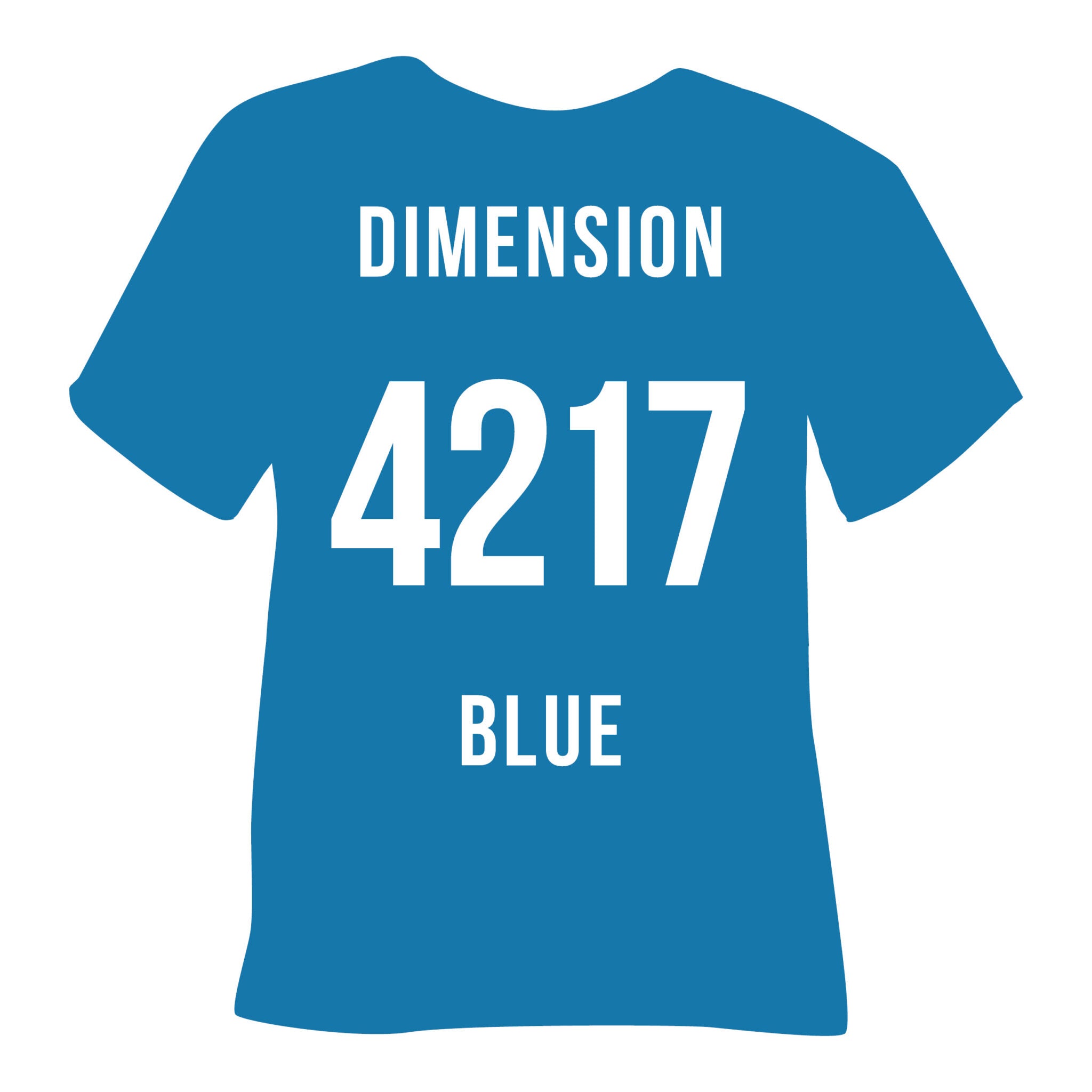 4217 Blue POLI-FLEX® IMAGE DIMENSION Heat Transfer Vinyl color swatch
