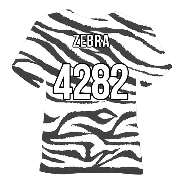 4282 Zebra POLI-FLEX® IMAGE Heat Transfer Vinyl color swatch