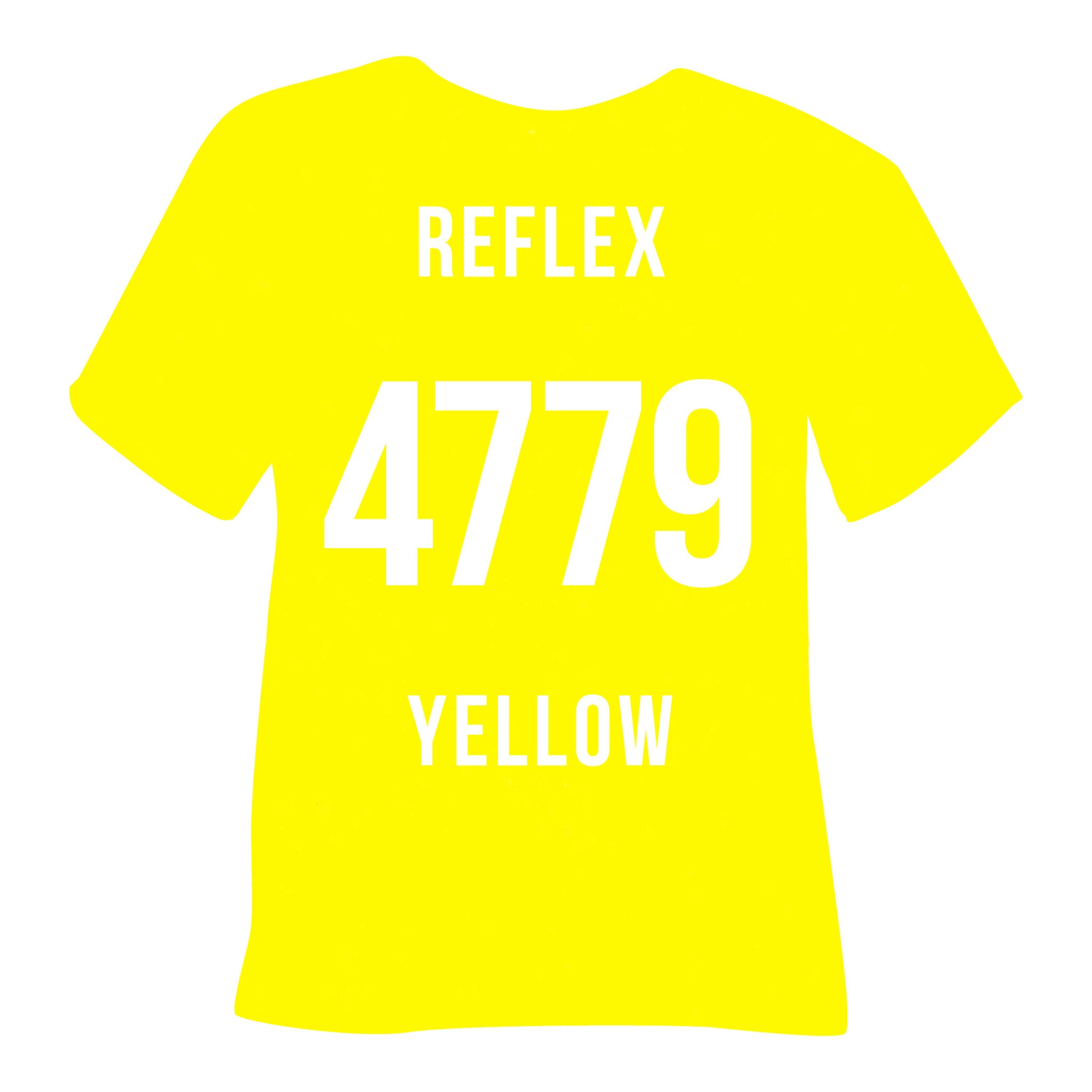 4779 Yellow POLI-FLEX® REFLEX® Heat Transfer Vinyl color swatch