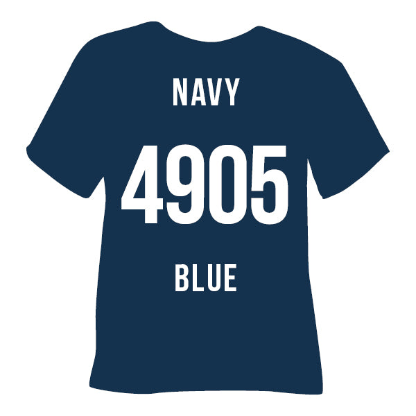 4905 Navy Blue Poli-Flex Turbo Heat Transfer Vinyl (HTV)