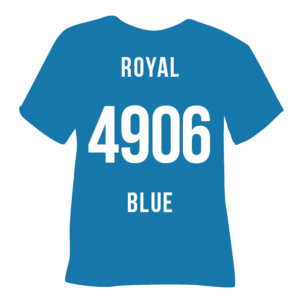4906 Royal Blue Poli-Flex Turbo Heat Transfer Vinyl (HTV)