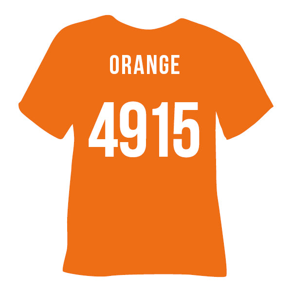 4915 Orange Poli-Flex Turbo Heat Transfer Vinyl (HTV)