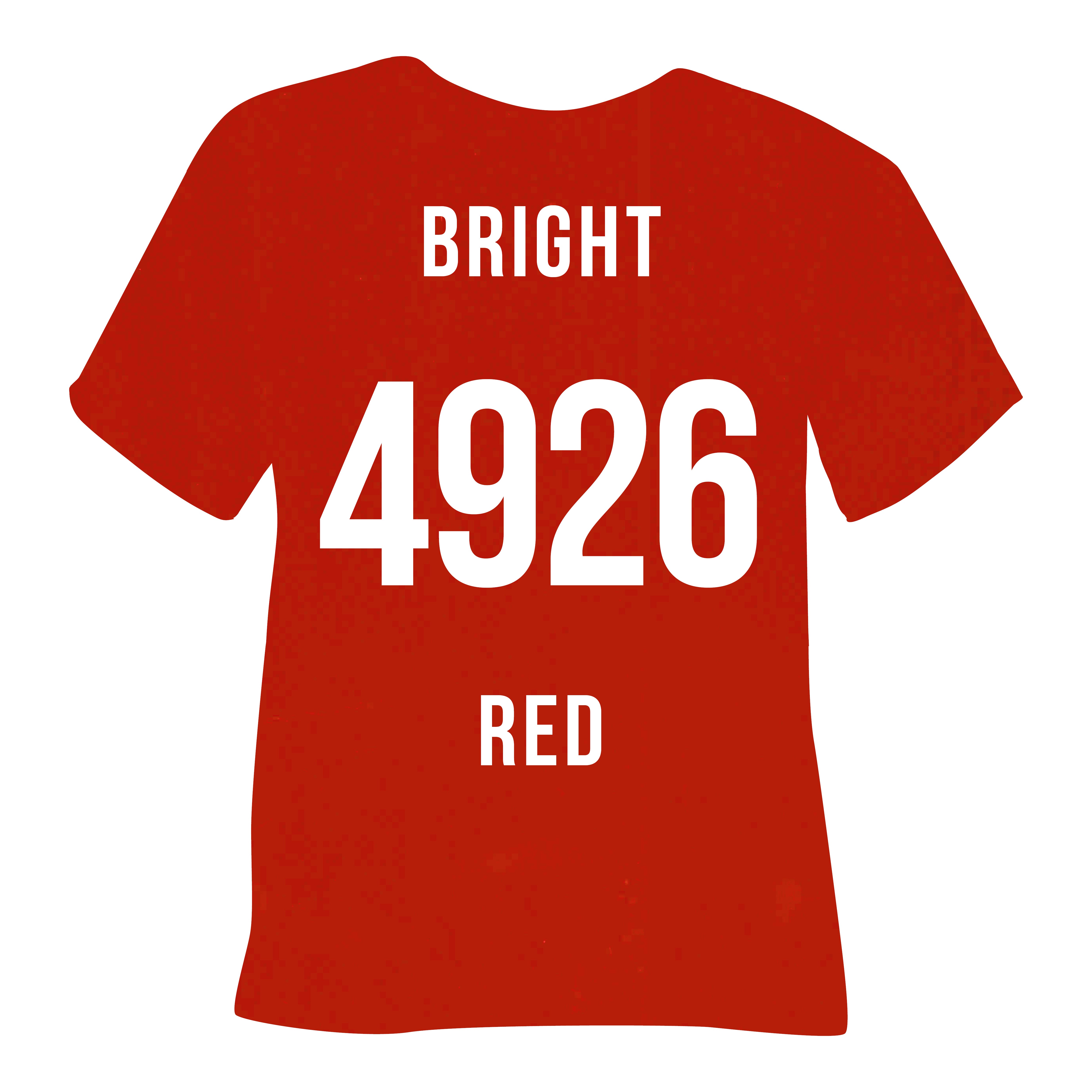 4926 Bright Red Poli-Flex Turbo Heat Transfer Vinyl (HTV)