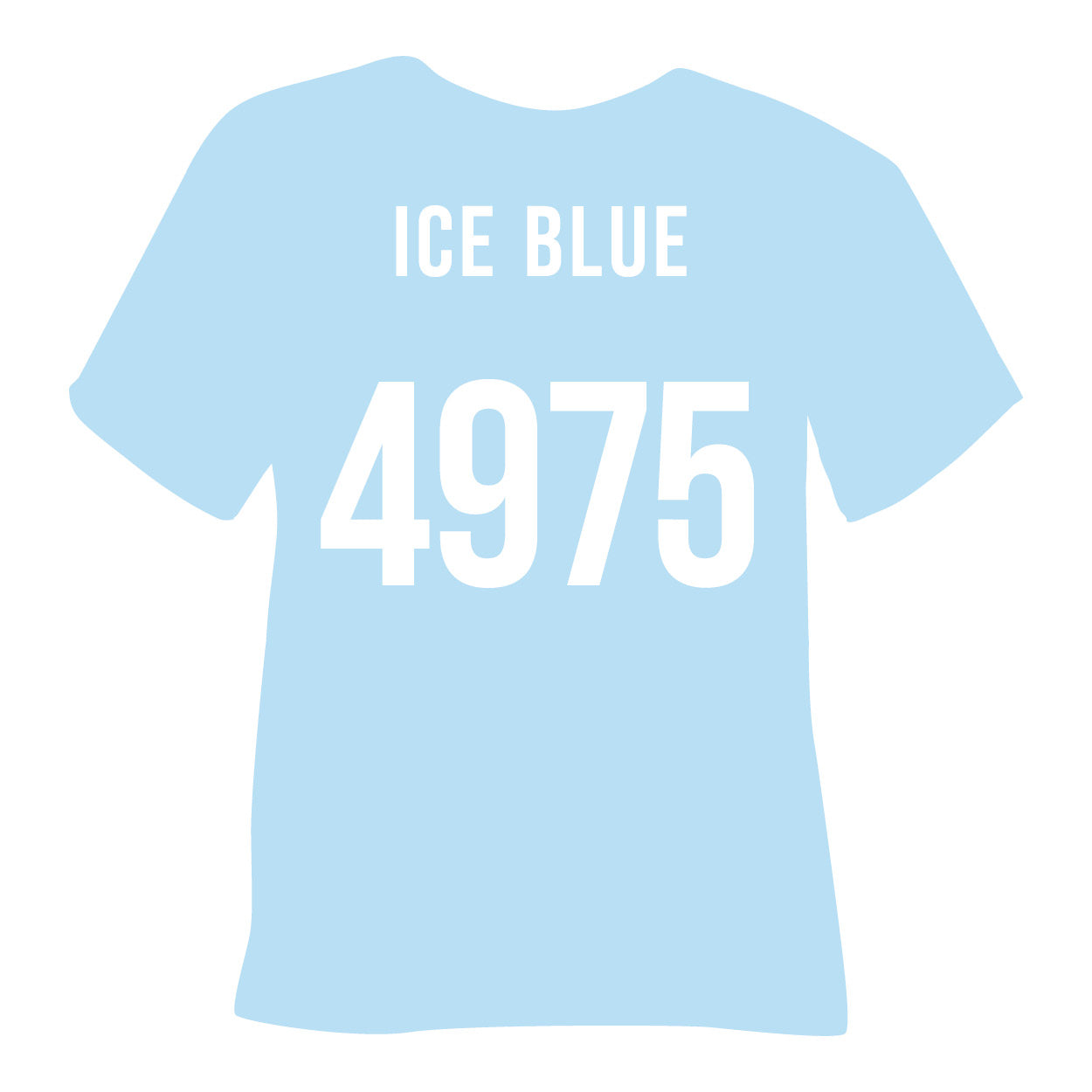 4975 Ice Blue Poli-Flex Turbo Heat Transfer Vinyl (HTV)