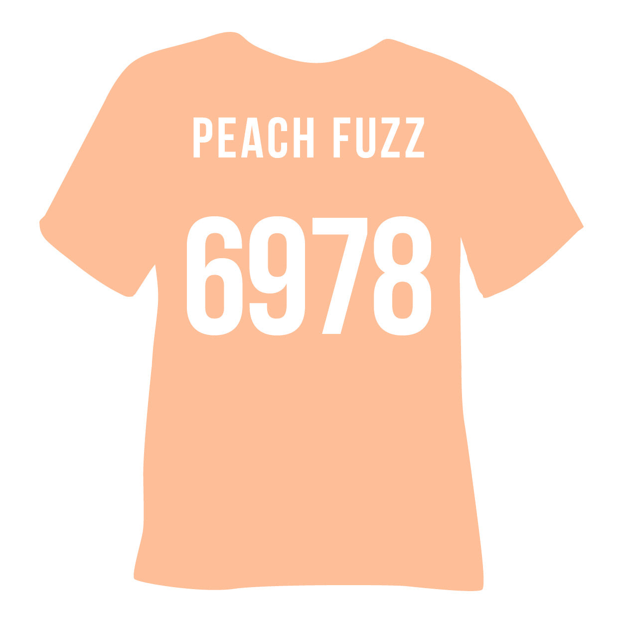 6978 Peach Fuzz Poli-Flex Turbo Heat Transfer Vinyl (HTV)