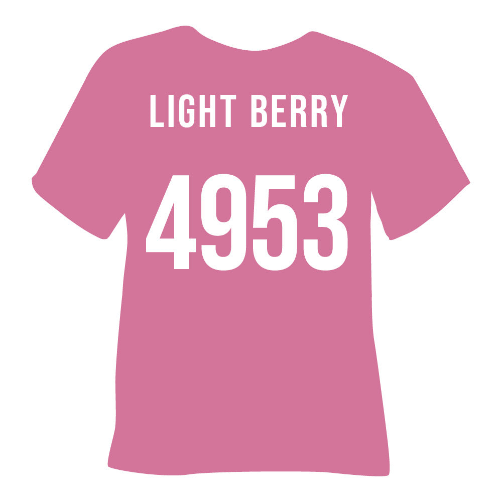 4953 Light Berry Poli-Flex Turbo Heat Transfer Vinyl (HTV)