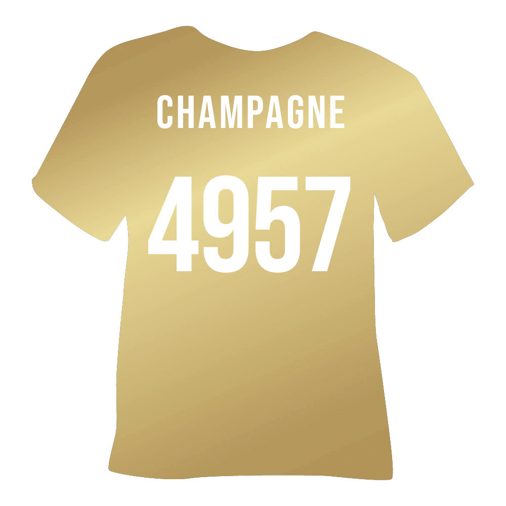 4957 Champagne Poli-Flex Turbo Heat Transfer Vinyl (HTV)