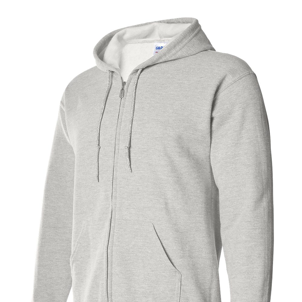Gildan Adult 50/50 Full Zip Hoodie | Cotton Blend | Unisex Casual