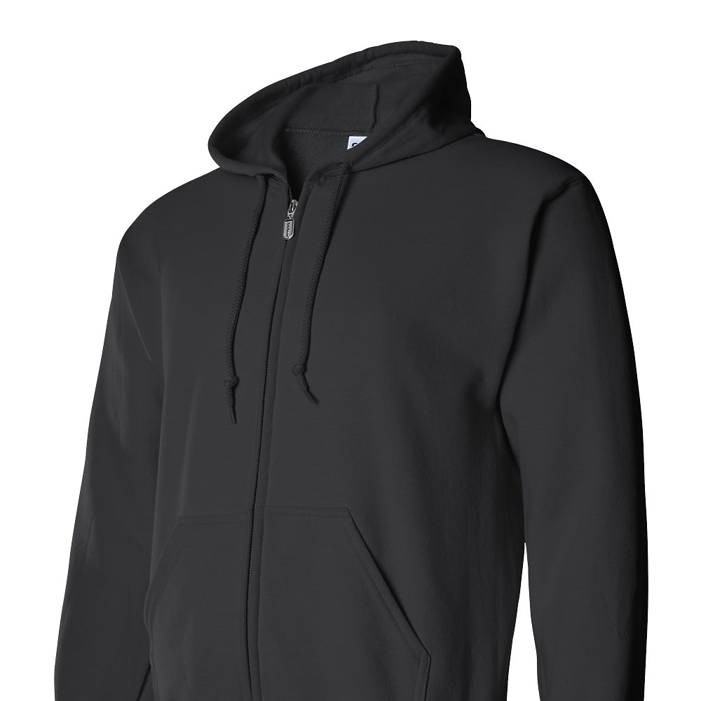 Gildan Adult Unisex 50/50 Full Zip Hoodie