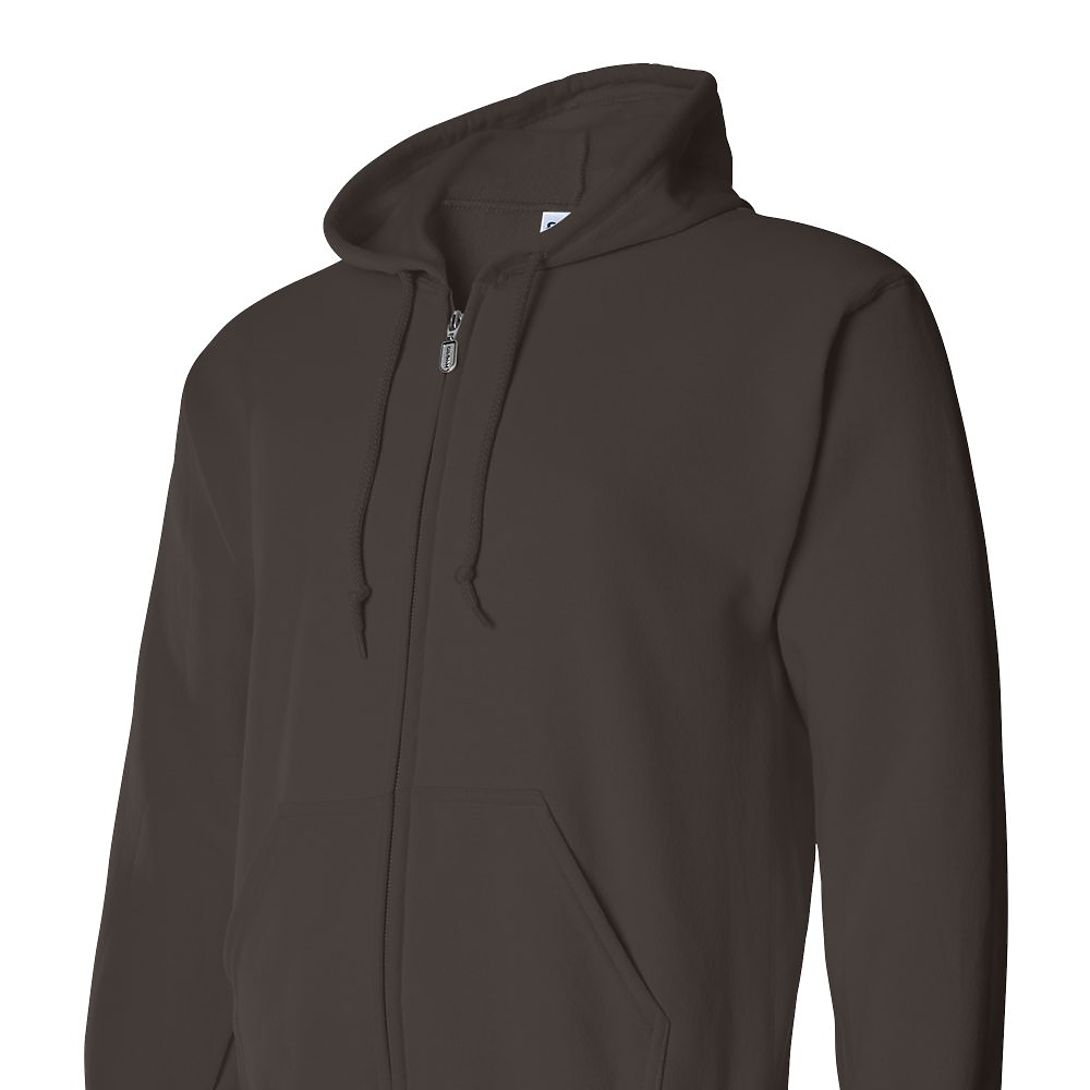 Gildan Adult Unisex 50/50 Full Zip Hoodie