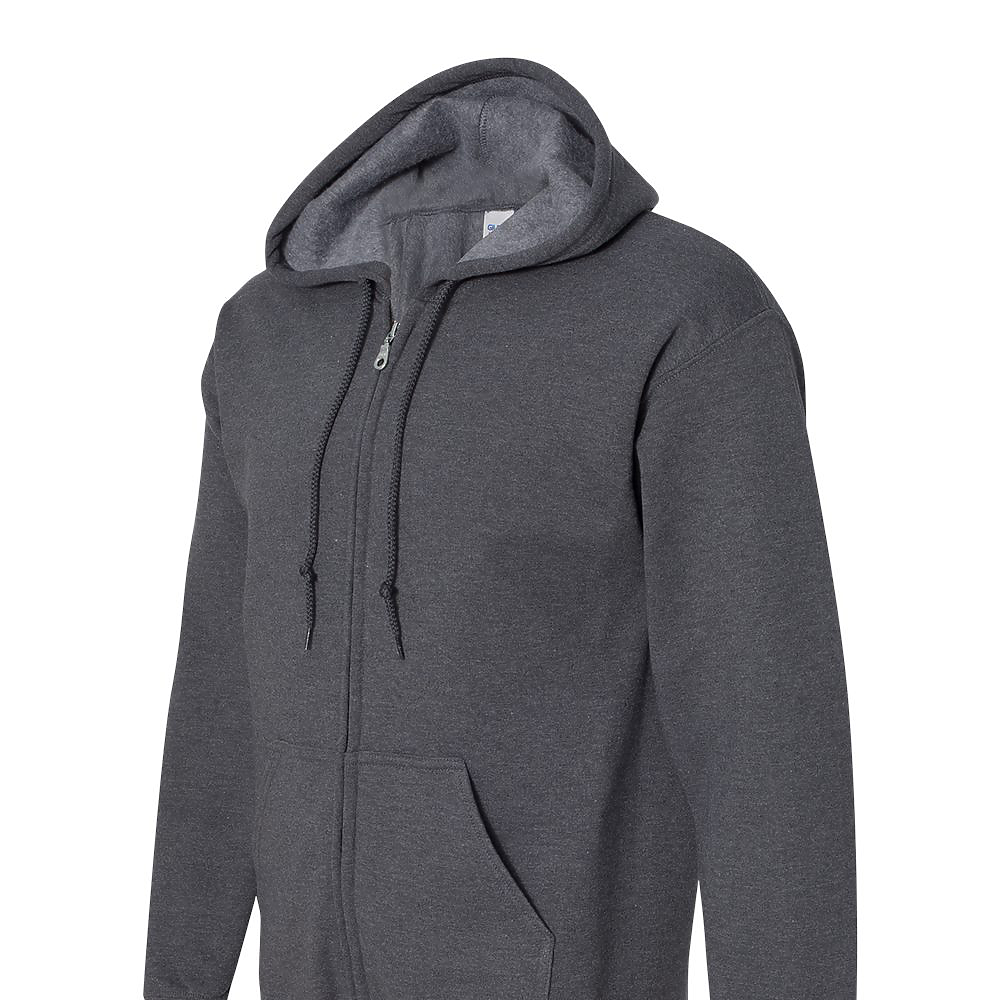 Gildan Adult Unisex 50/50 Full Zip Hoodie