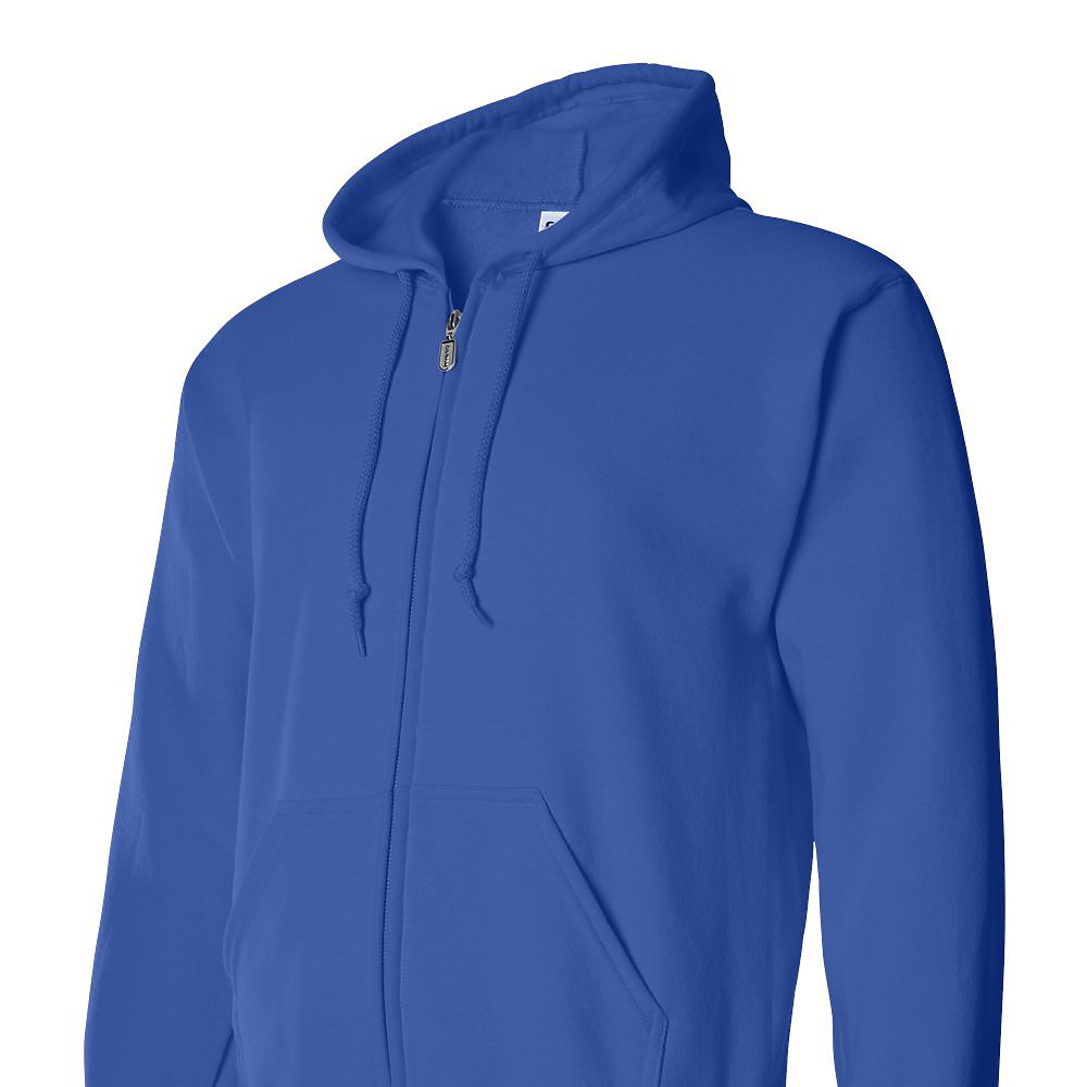 Gildan Adult Unisex 50/50 Full Zip Hoodie