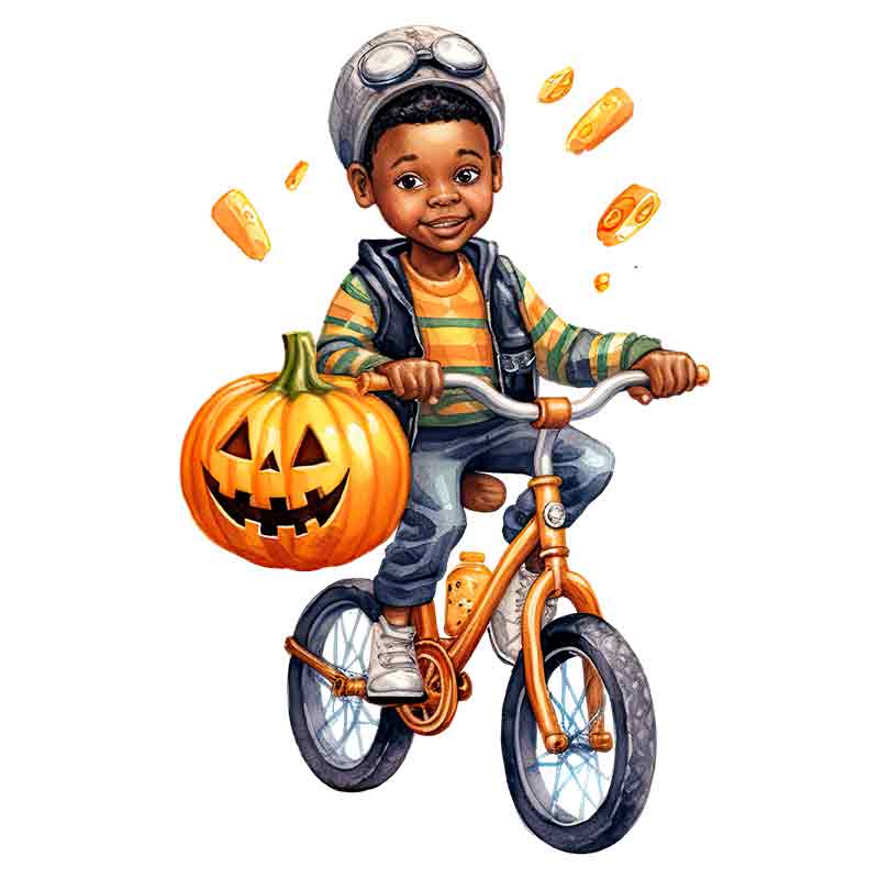 Halloween Bike Ride #1 (DTF Transfer)