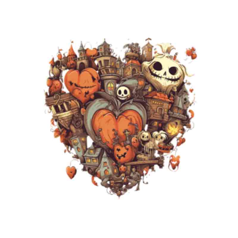 Halloween Heart 2 (DTF Transfer)